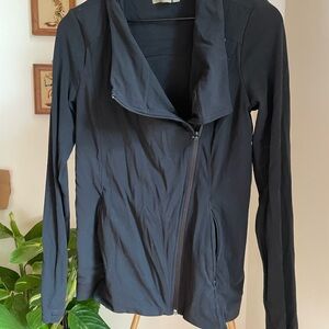 ATHLETA Women's small Black zip athletic Jacket